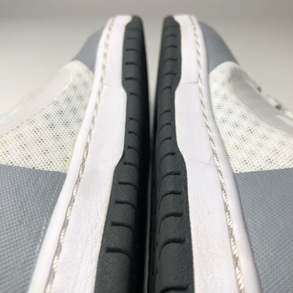 RARE Nike Dunk Sky Hi 2.0 Grey White Mesh Hidden Wedge Lace-up Sneaker Shoes - Picture 14 of 16